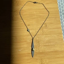 Lady Bug Necklace Unkown Designer Stamp Pre Owned Jewelry