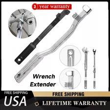 Universal Spanner Extender Extension Wrench Power Bar Tool Bar 1/2" Sq Drive New