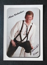 21080 Klaus Blutbacher Autogrammkarte origina...