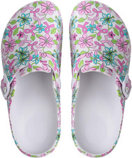 Women S Garden Clogs EVA Slip on Comfort Shoes Cute Printed Waterproof Mules f