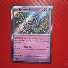Spiritomb 158/091 Shiny Rare Paldean Fates Pokemon Near Mint on eBay