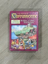 Original Carcassonne Expansion 8 – Bridges, Castles & Bazaars, Rio Grande, RARE