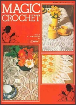 MAGIC CROCHET MAGAZINE 63 Unique Issue Collection On USB Thumb Drive