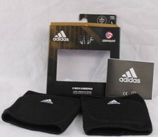  NEW Adidas Unisex 5-Inch Volleyball Knee Pads Protection Black Large GL5199