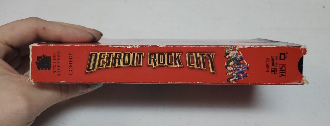Detroit Rock City (1999, VHS) Promotional - Damaged Sleeve, Read Description