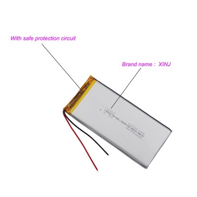 3.7V 1000mAh 3.7Wh Li Battery 901860 Lipo For GPS Bluetoth Driving recorder Pen