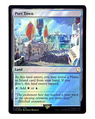 MTG | Port Town | Final Fantasy | Surge Foil | NM | EN