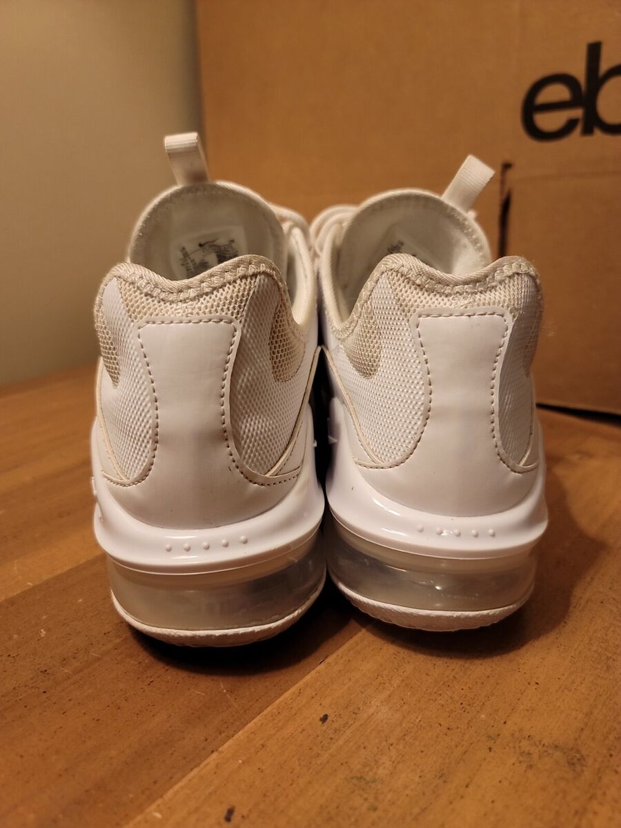 Nike Men's AIR MAX INFINITY 2 White Running Shoes Size 10 Nike Men's AIR MAX INFINITY 2 White Running Shoes Size 10