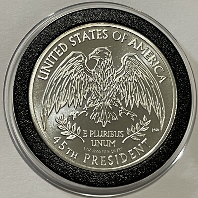 Donald Trump 2020 45th President Rare Coin 1 Troy Oz .999 Fine