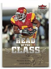 2006 Ultra - Head of the Class #HC-RB REGGIE BUSH Rookie RC New Orleans Saints