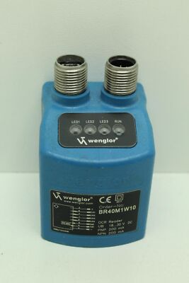 Wenglor BR40M1W10 OCR Reader 18...30V DC