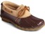 Sperry Women's Saltwater 1-Eye Duck Boots - Water-Resistant Leather Rain Boots In Navy & Brown