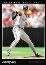 1993 Pinnacle #9 Jimmy Key Toronto Blue Jays