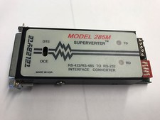 TELEBYTE 285M INTERFACE CONVERTER RS-422/RS-485 TO RS-232