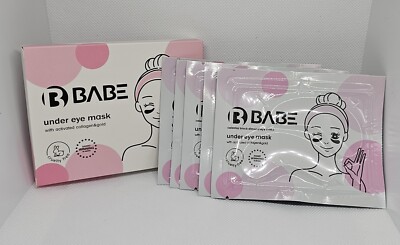 BABE Under Eye Mask With Activated Collagen And Gold NEW/SEALED 