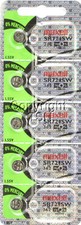 Maxell 362 SR721SW V362 SR721 28029 SR58 Battery 0 MERCURY  5 PC 