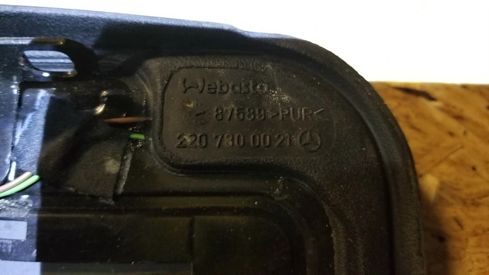 03 04 05 MERCEDES-BENZ W220 S55 AMG TECHO CORREDIZO TECHO CORREDIZO LUNA CRISTAL VENTANA OEM Foto 4 de 4