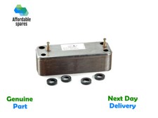 Brand New BAXI COMBI 80E 80HE 105HE PLATE HEAT EXCHANGER 20 PLATE 248723 7223558