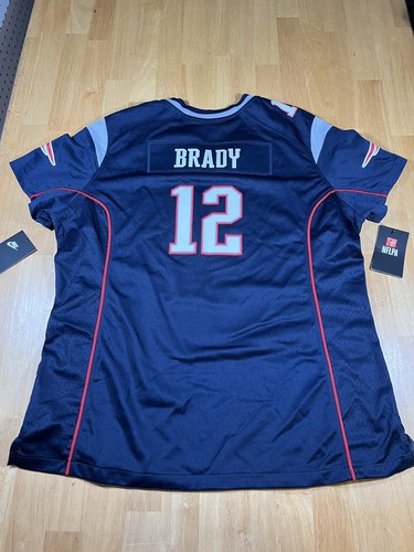 NEU NFL Nike On Field New England Patriots Tom Brady Trikot Damen Gr. XXL 2XL