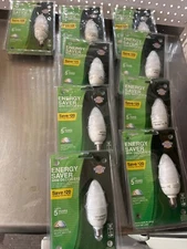 Lights of America MINI DECOR-E12 BASE, Energy Saver (2107E12)