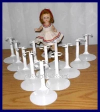 One Dozen 12 Kaiser 2001 Doll Stands for 8" Madame Alexander GINNY Riley