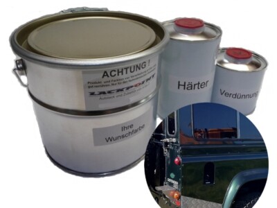 1 Liter Set 2K Autolack Forest Night Green Metallic kein Klarlack Lackpoint neu