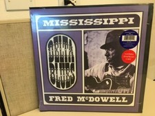 Mississippi Fred McDowell - Delta Blues BLUE VINYL LP Sealed/Pkg Flaw 2015