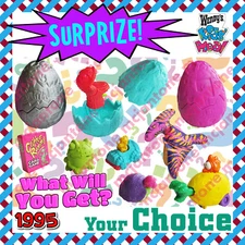 Wendy's 1995 SURPRIZE Egg DINOSAUR Stone Age SURPRISE Mystery YOUR Toy CHOICE