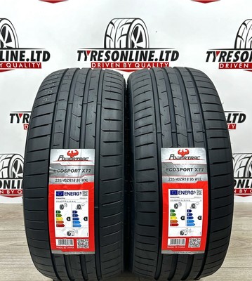4 X 235 40 18 POWERTRAC 235/40ZR18 95W XL HIGH PERFORMANCE BRAND 