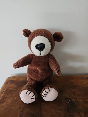 Sam Bear Books Plush 18cm Brown Teddy 2003 Amy Hest Stuffed Animal Toy