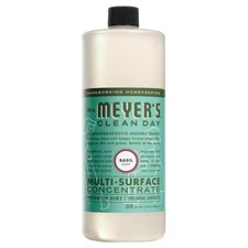 Mrs Meyer's Clean Day Multi-Surface Concentrated Refill Fresh Basil Scent 32 oz