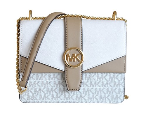 Michael Kors Tasche Bag GREENWICH SM FLAP XBODY Umhängetasche light cream multi - Bild 2 von 12