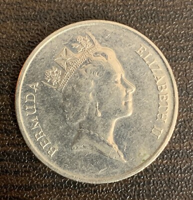 Bermuda 25 Cents 1997