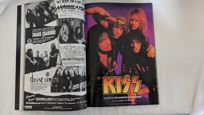 Burrn Japanese Heavy Metal Magazine Jul. 1993 Mr.Big/Ozzy