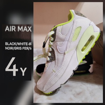 Youth Size 4 Nike Air Max 90 GS Exeter Edition DH1989-001 Sneakers    