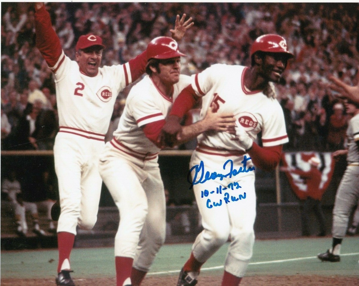 【SALE】MLBジョージ・フォスター選手サイン入りPhoto SALE】MLBジョージ・フォスター選手サイン入りPhoto George