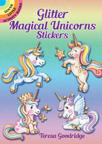 Thumbnail - Glitter Magical Unicorns Stickers (little Activity Books) By