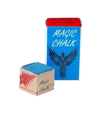 Magic Chalk - 2 Cubes - Blue - Billiards Pool Cue Chalk Pool Chalk Necessities 
