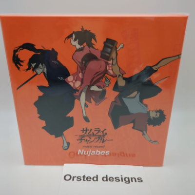 Samurai Champloo Music Record Nujabes 7inch Vinyl Records Box Set