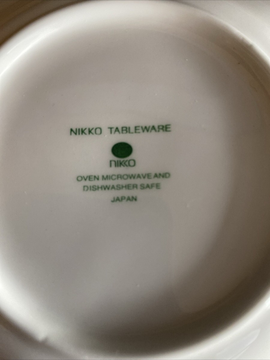 Nikko Tableware made in Japan oven microwave and dishwasher safe