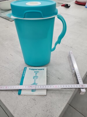 Tupperware Eco Waterfilter Pitcher 2,1 Liter neuwertig gegen Chlor, Kalk etc.