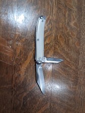 Vintage Folding Pocket Knife. USA Made 2 Blade H46 6