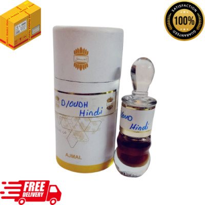 DHEN-AL-OUDH-HINDI Oil by Ajmal 12ML | Original Packaging | FREE DHL SHIPPING! 