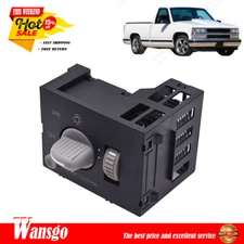 Headlight Parking Light Switch Dash Mounted For 95-99 Chevy GMC Truck