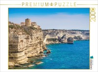 Calvendo Puzzle Korsika: Bonifacio 2000 Teile Puzzle Quer | 2000 Teile Lege-Größ