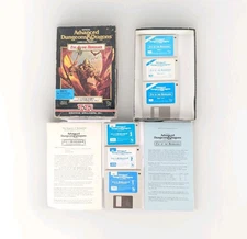 Advanced Dungeons & Dragons Eye Of The Beholder I II 3-1/4" Floppy IBM PC in Box