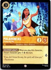 Disney Lorcana Pocahontas - Finding the Way Winterspell Common 8/204 NM