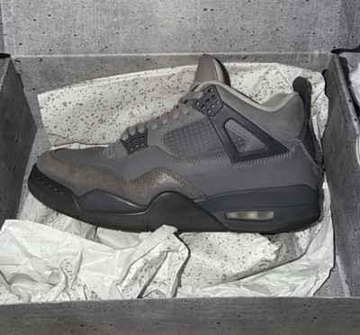 Jordan Air Jordan 4 Retro Cool Grey Men's Athletic Sneaker Lace Up Mid Top