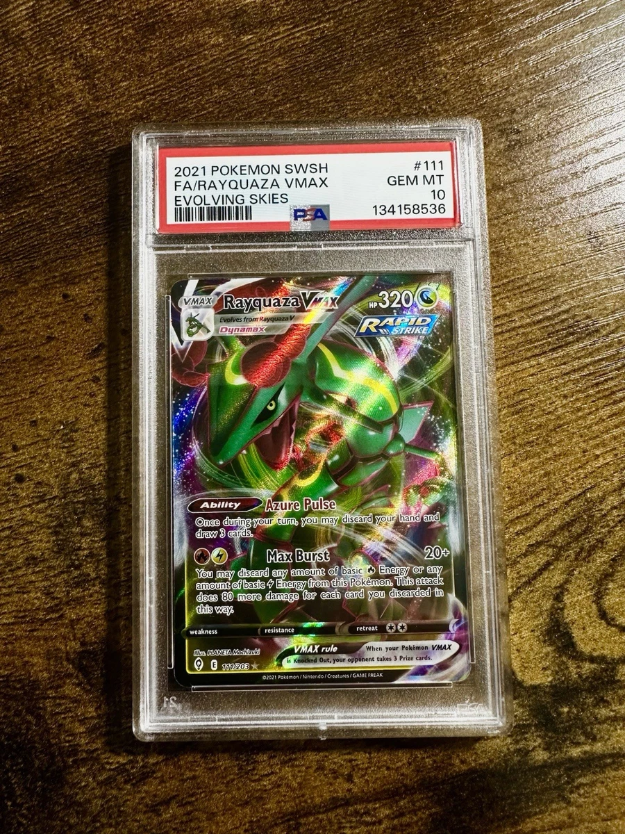 Rayquaza Pokémon TCG Professional Sports Authenticator (PSA) Grade
