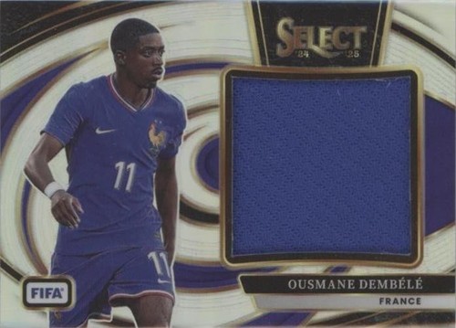 OUSMANE DEMBELE /299 RED REFRACTOR PANINI DONRUSS FIFA 2024-25